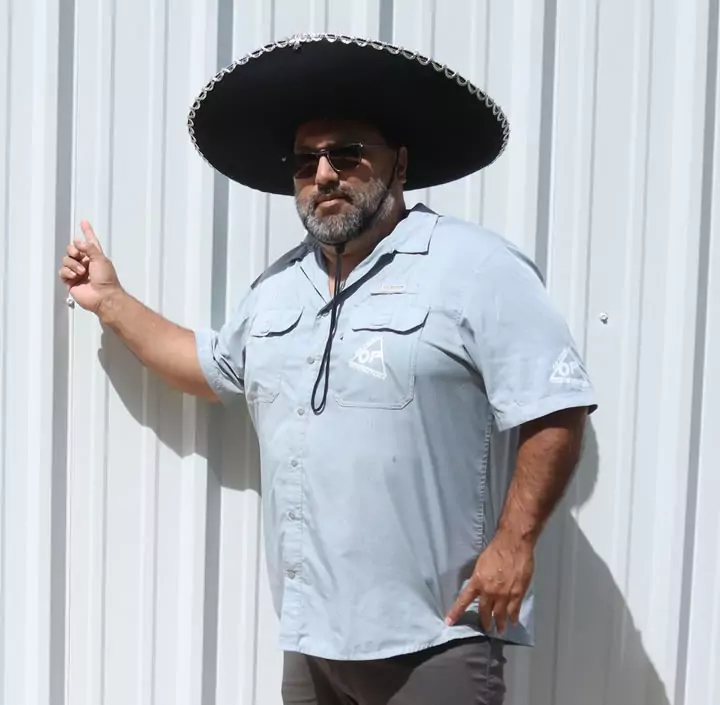 Jorge, co-owner and Army veteran