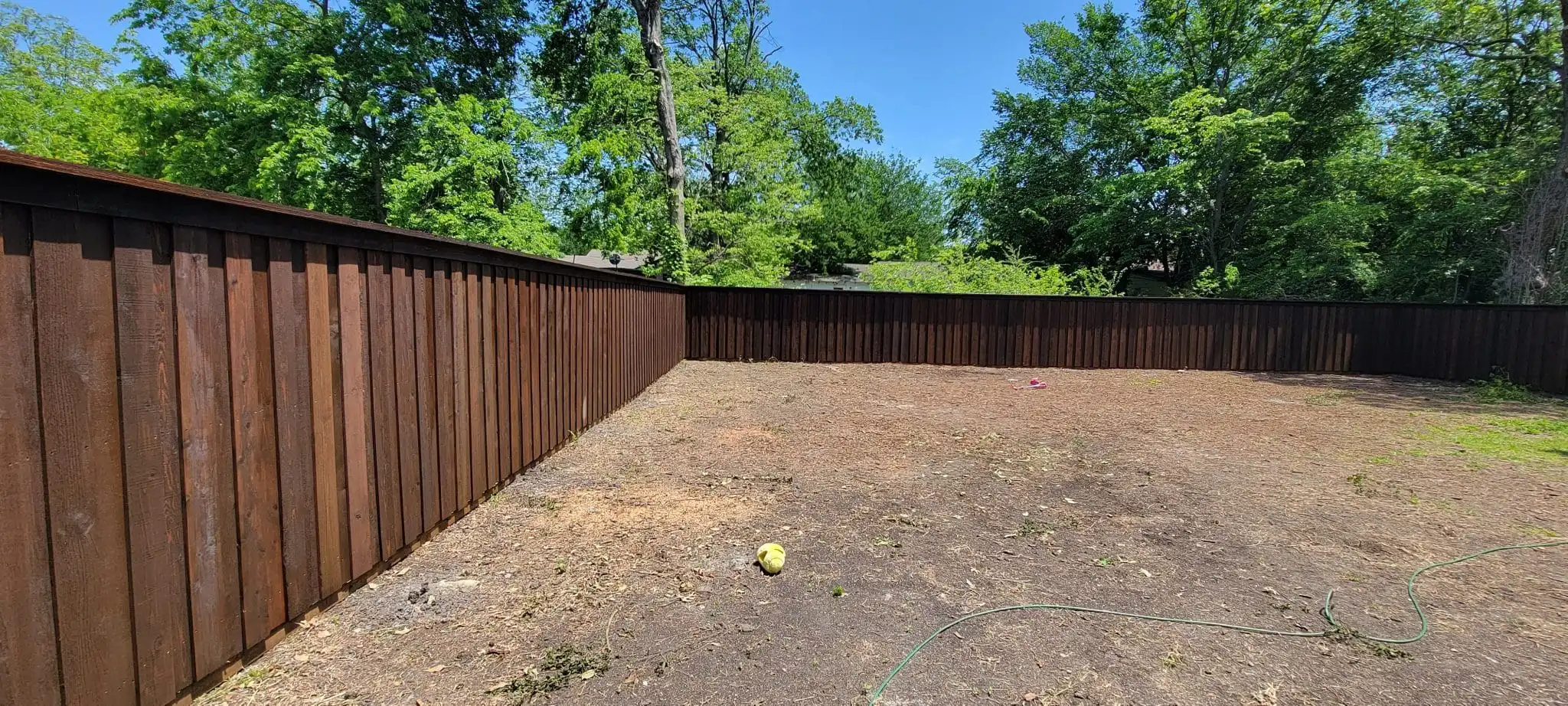 Shenandoah 6 ft board on board cedar fence in DFW, photo 5