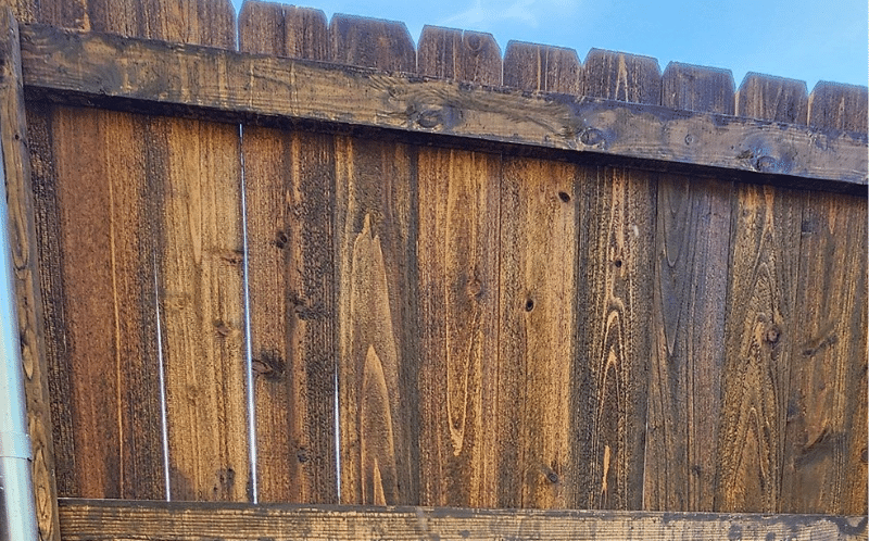 Palo Alto 8 ft dog eared Japanese cedar fence in DFW by Jalapeno Fence Co.